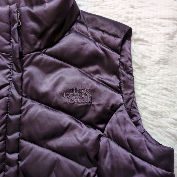 The North Face‎ Aconcagua 550 Down Puffer Vest Purple Women's Small - Picture 2 of 15